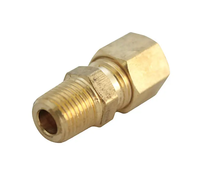 3/8 In. Compression X 1/8 In. Diameter Brass Connector