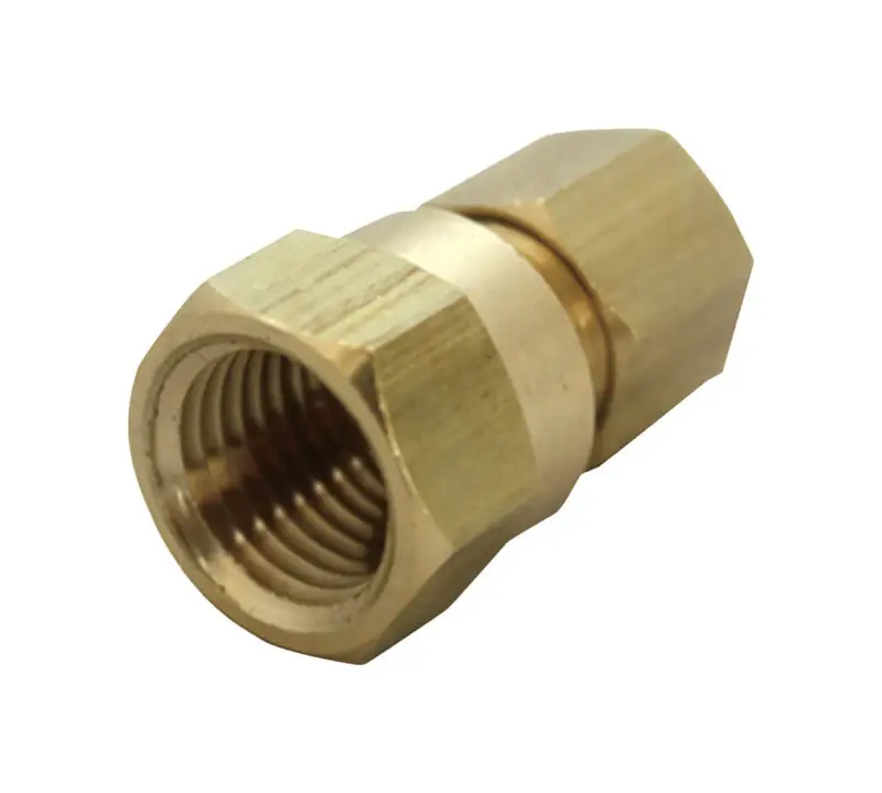 7/8 In. Compression X 3/4 In. D Fpt Brass Connector - Lead-free