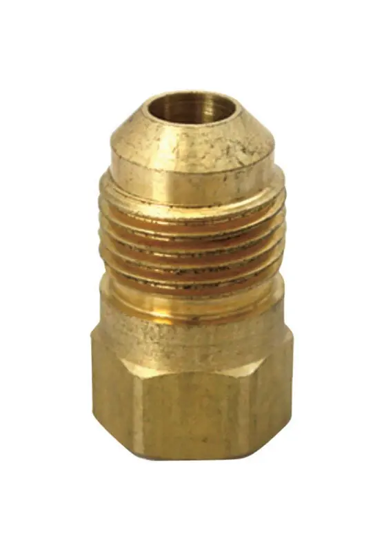 JMF Company 3/8 In. Flare X 3/8 In. D FIP Brass Adapter
