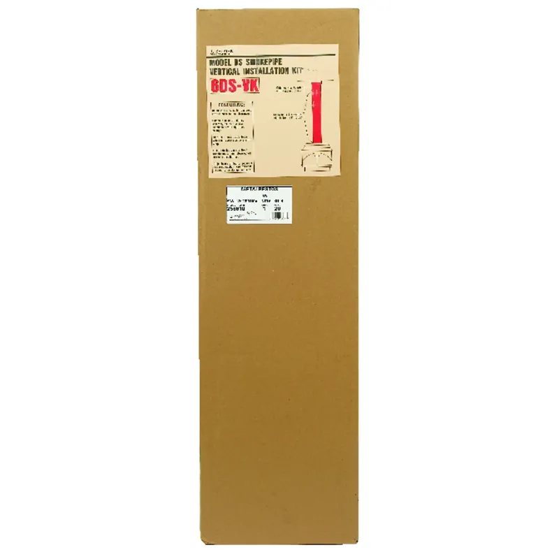Smoke/Stove Pipe Vertical Installation Kit, 6-In.
