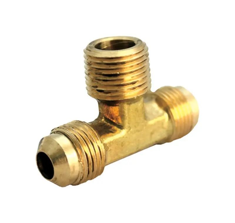 5/8 In. Flare X 1/2 In. D Mpt Lead-free Brass Branch Tee