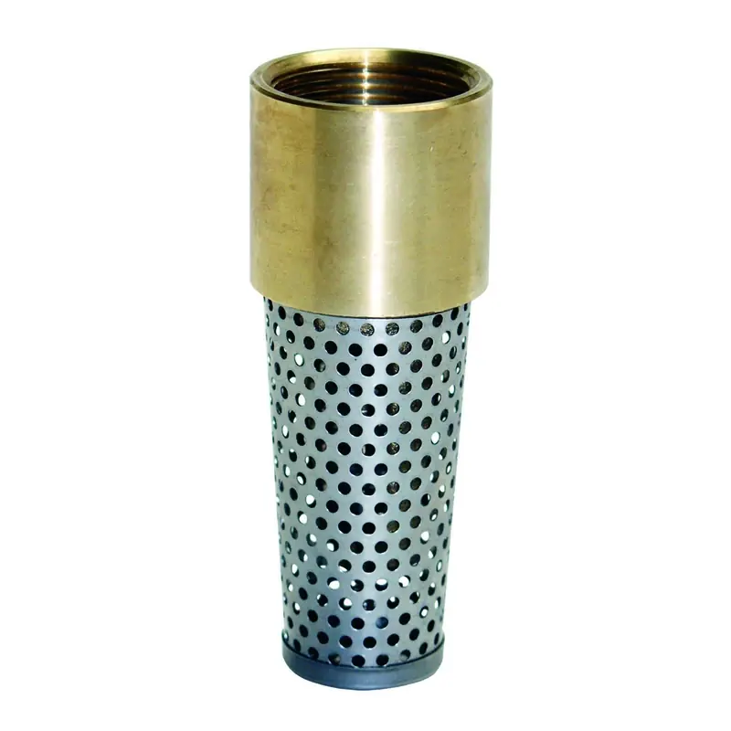 Foot Valve, Brass, 1-1/4-In.