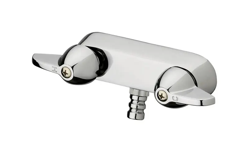 Chrome 0-Pattern Bath Cock