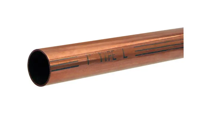 3/4 In. Diameter X 2 Feet Length Type L Copper Water Tube