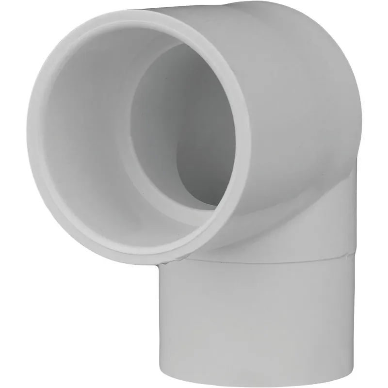 Charlotte Pipe Schedule 40 1-1/2 In. Spigot X 1-1/2 In. D Slip PVC Street Elbow 1 Pk