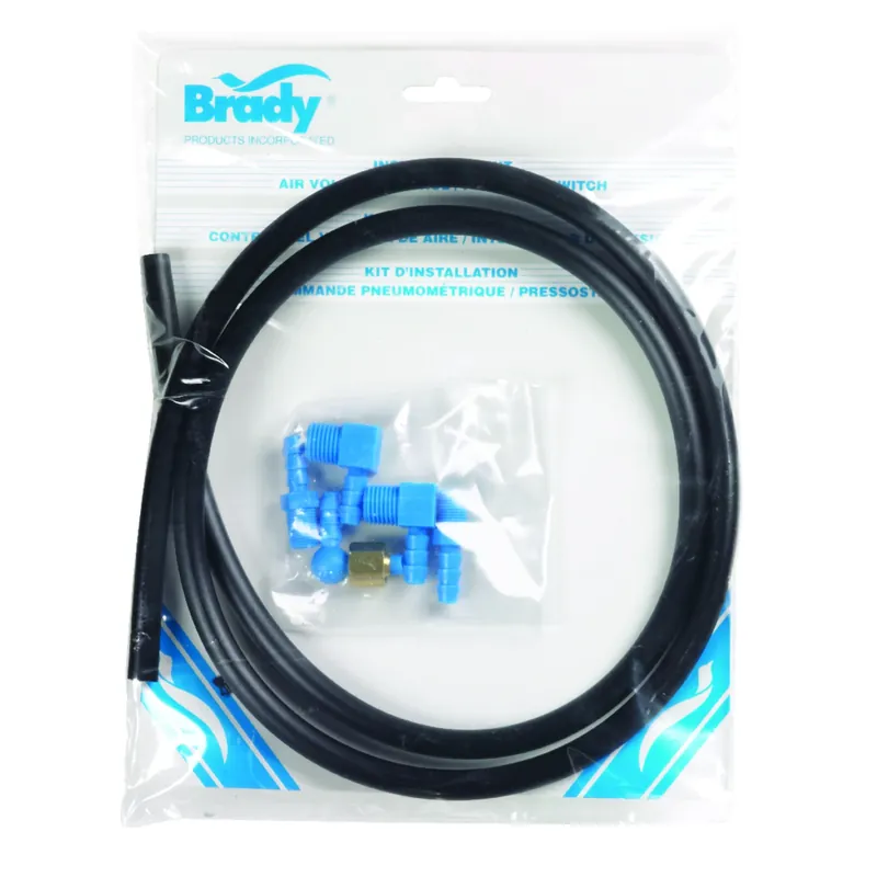 Air Volume Control Installation Kit With Polyethylene Tubing And Fittings