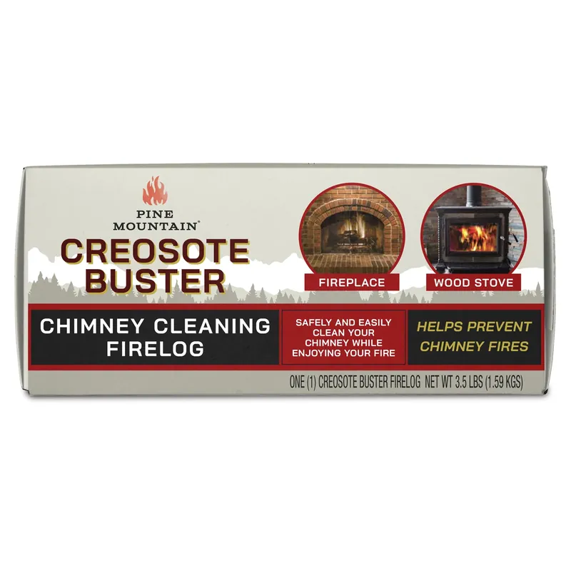 Pine Mountain Creosote Buster Fire Log 1.5 Hr 1 Pk 3.5 Lb