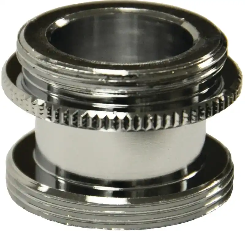 Danco Male Thread 15/16 In.-27M X 55/64 In.-27M Chrome Plated Aerator Adapter