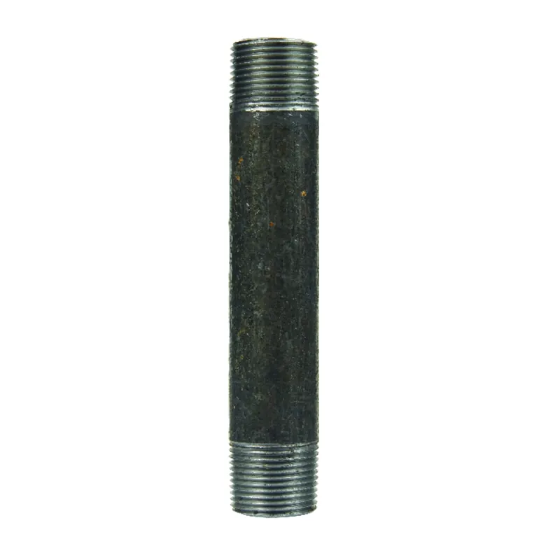 Black Pipe Nipple, 3/8 X 2-1/2 In.