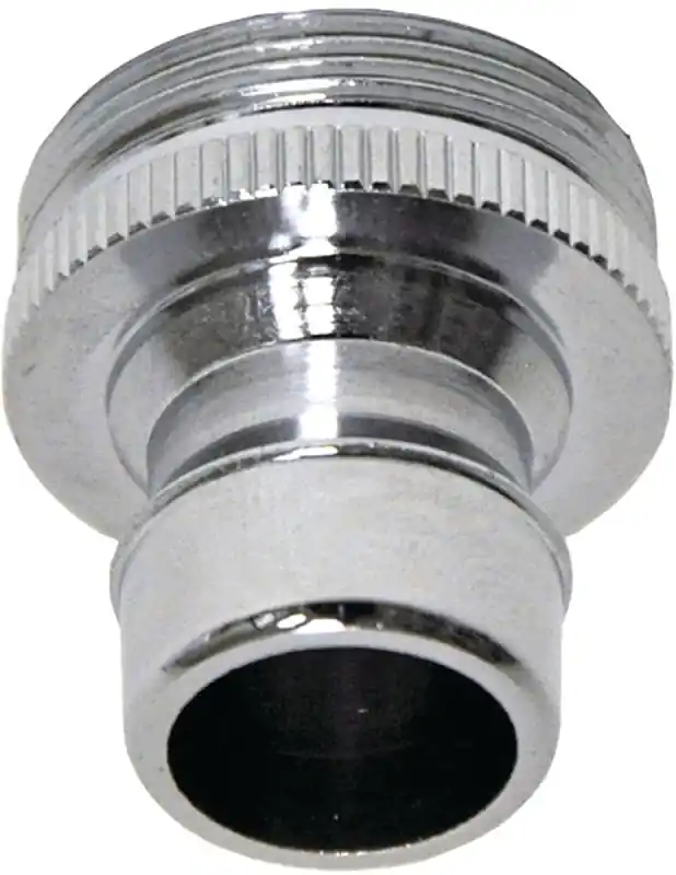 Danco Dual Thread 15/16 In.-27 Or 55/64 In. Chrome Dishwasher Adapter