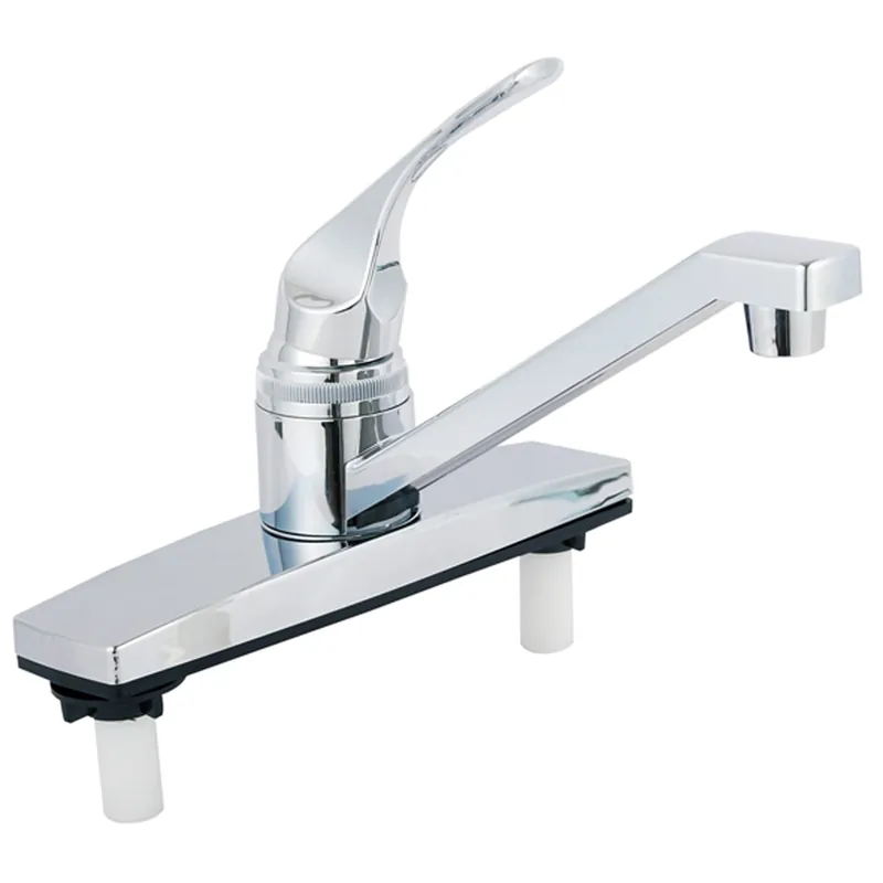 Traditional One Handle Chrome Kitchen Faucet Model 8347-cp