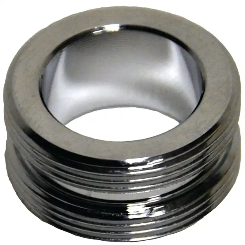 Danco Male Thread 55/64 In.-27 X Male 55/64 In. Chrome Aerator Adapter