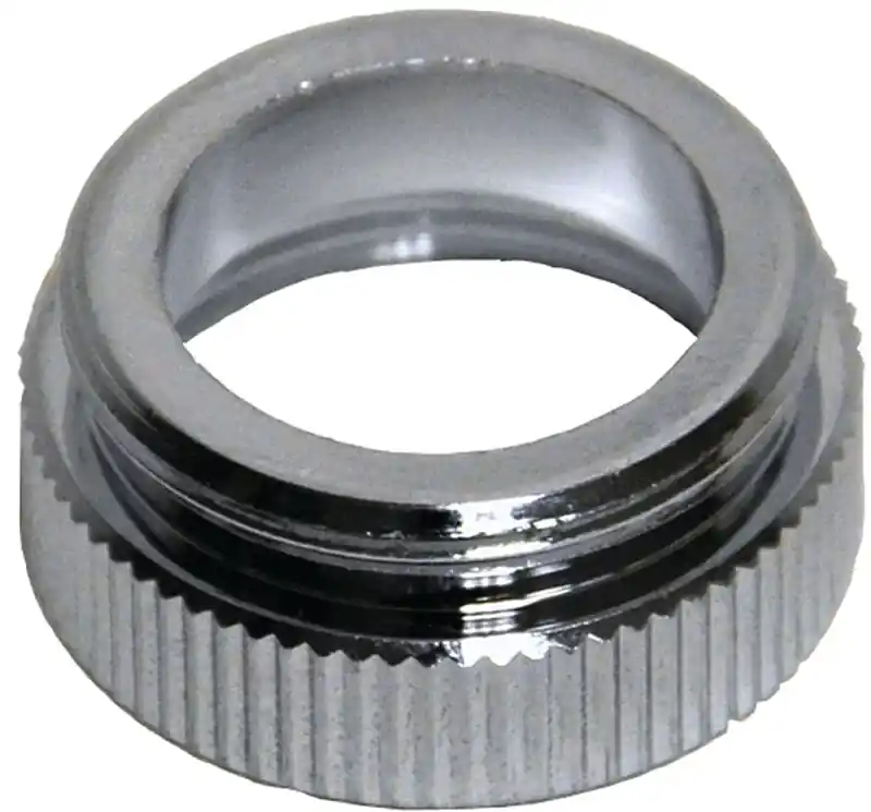 Danco Male Thread 55/64 In.-27M X 13/16 In.-24F Chrome Plated Aerator Adapter