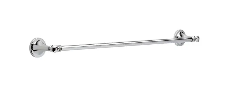 Silverton Collection Towel Bar, Polished Chrome, 24-In.