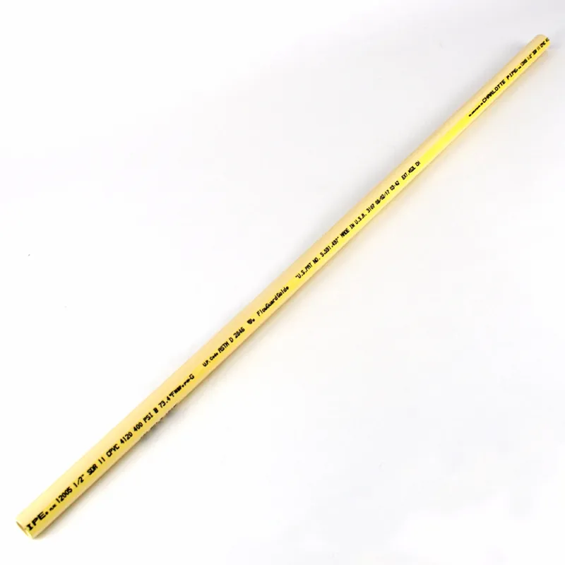 CTS CPVC Water Pipe, 1/2-In. X 2-Ft. X 5/8-In. O.D.