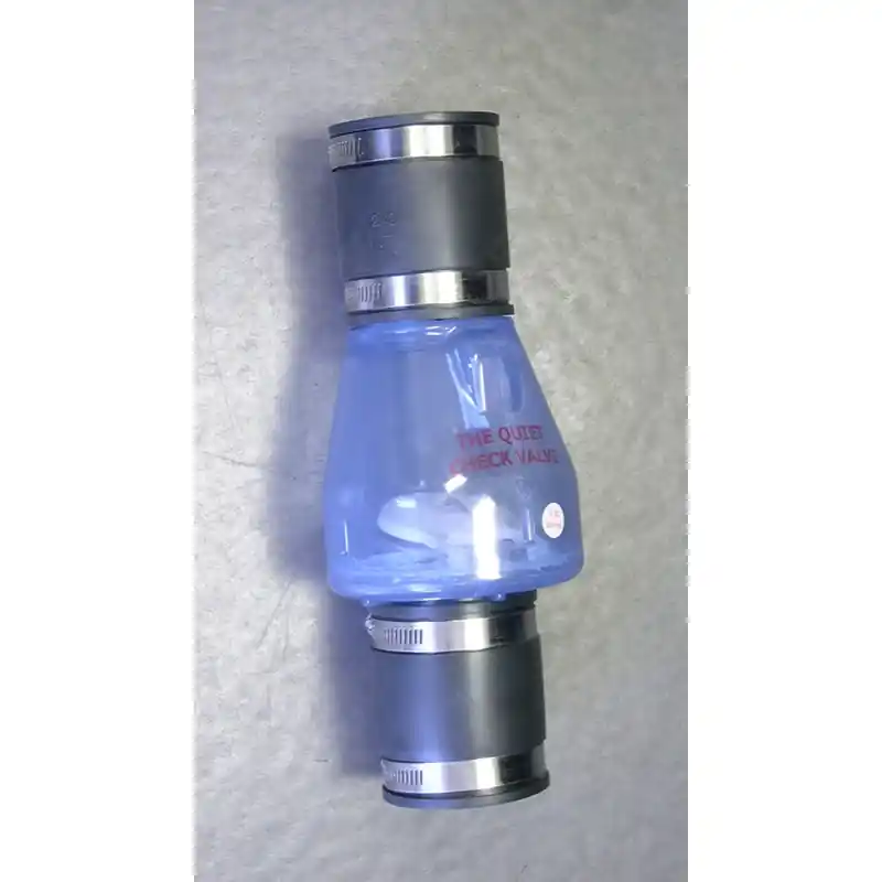 Quiet Pvc Spring Loaded Check Valve - Model B-0821-20hc