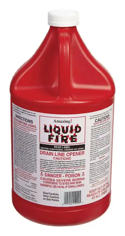 Liquid Drain Opener 1 Gallon - Professional Drain Cleaning Solution