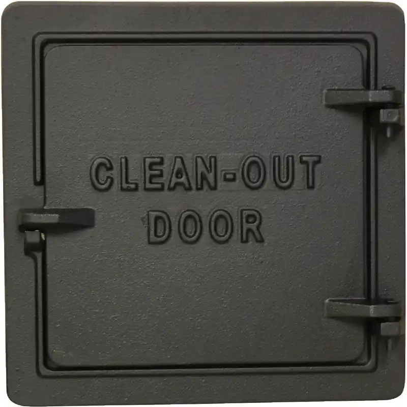 Cast Iron Chimney Clean Out Door, 8 X 8 In.