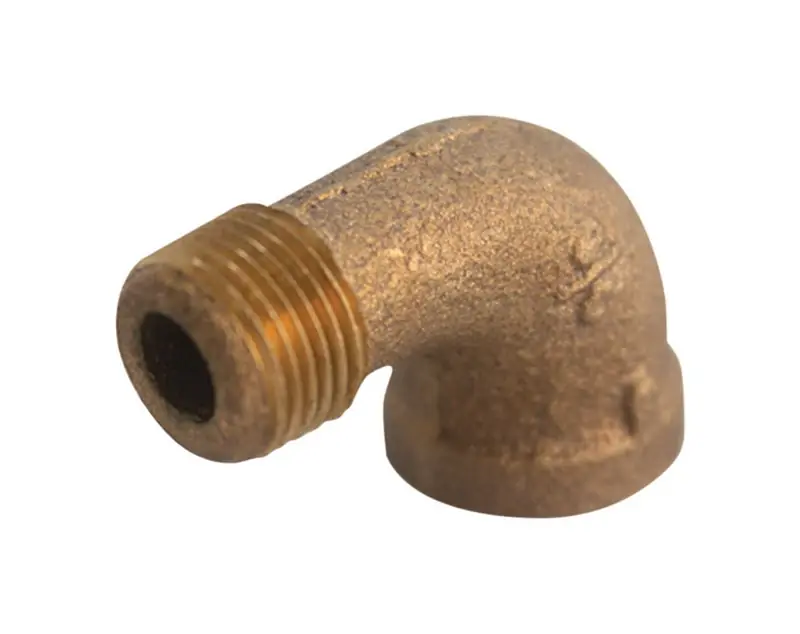 1-1/2 In. Fpt X 1-1/2 In. D Mpt Red Brass 90 Degree Street Elbow