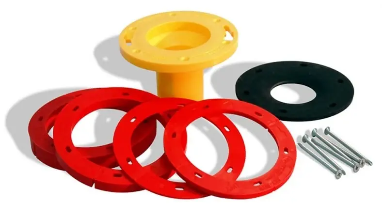 Srex2004y Pvc Toilet Flange Extender Kit, 1/4" To 1-5/8"