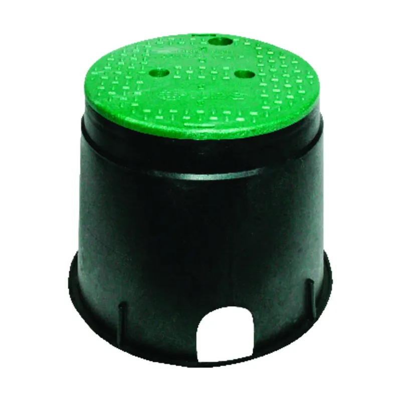 Underground Sprinkler Overlapping Irrigation Control Valve Box, 10-In.