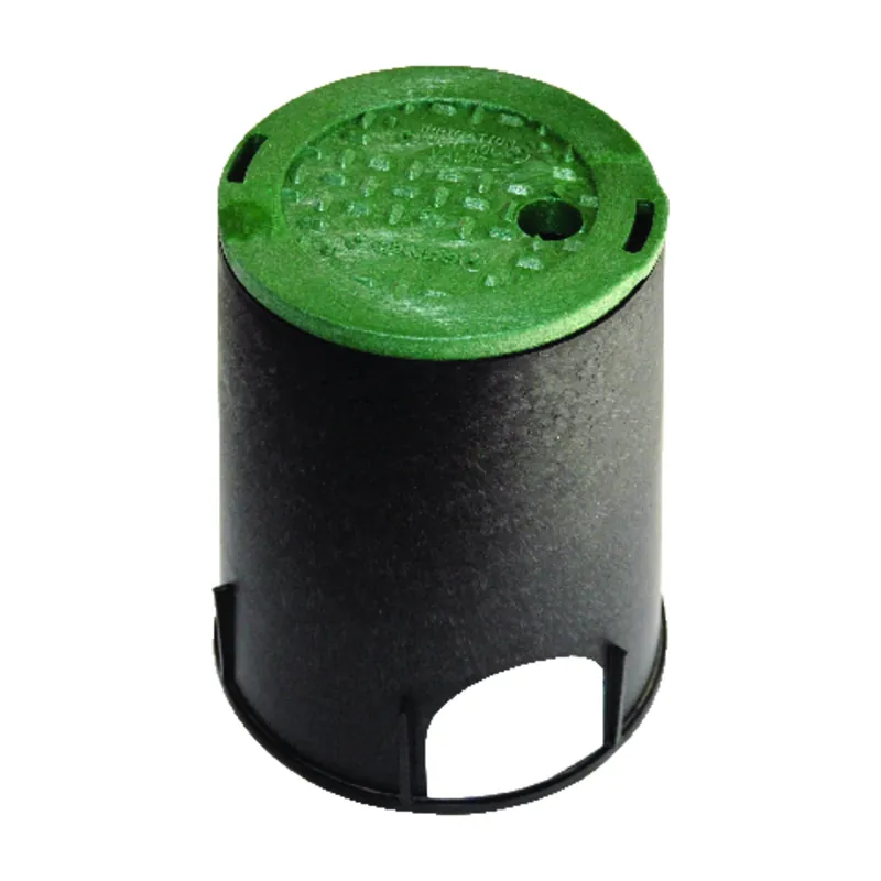 Underground Sprinkler Irrigation Control Valve Box, 6-In.