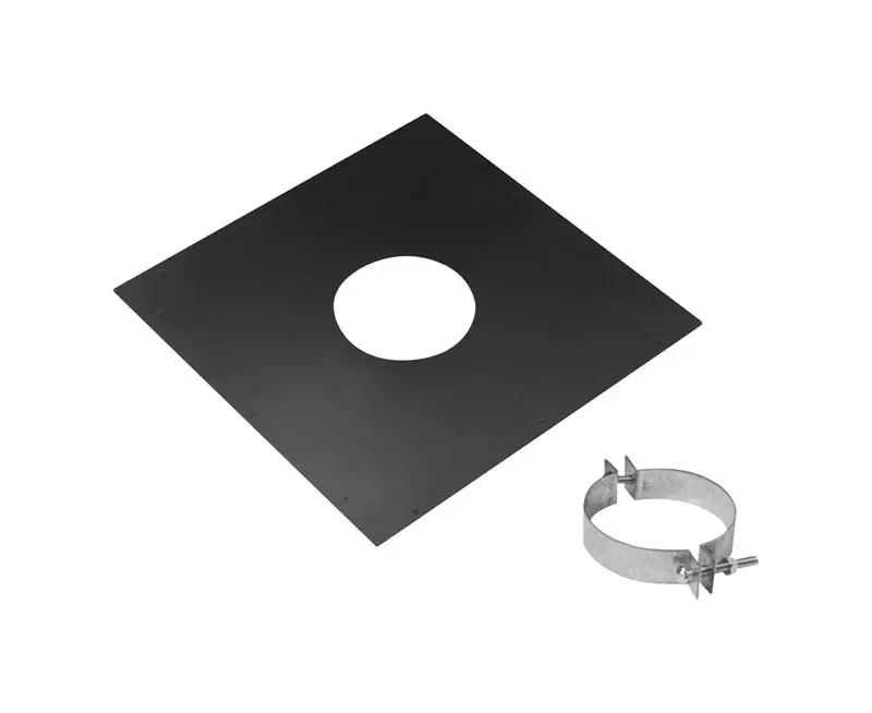 3 In. Steel Ceiling Support Firestop Spacer - Model 3pvl-fsr