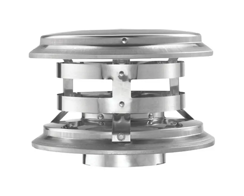 Pellet Pipe Vent Vertical Cap, 4 In.