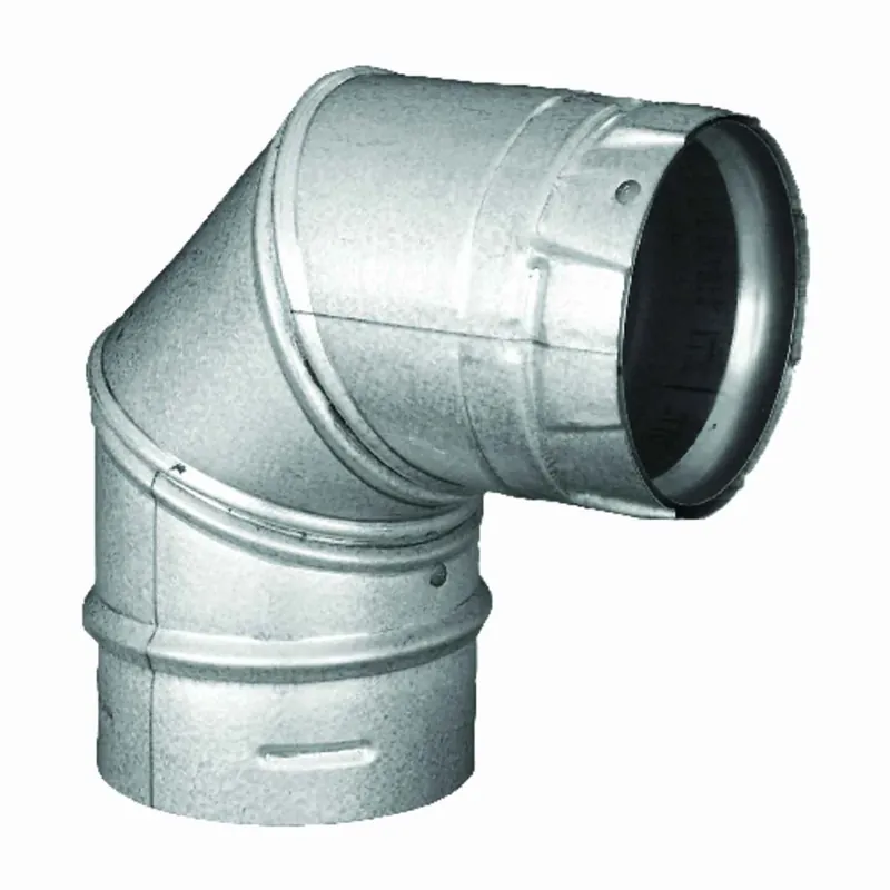 Pellet Pipe Vent 90-Degree Elbow, 4 In.