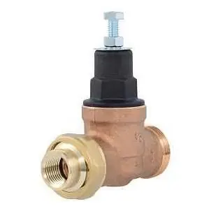 SharkBite EB45 1/2" Adjustable Pressure Regulator – 10‑70 psi, MNPT To FNPT
