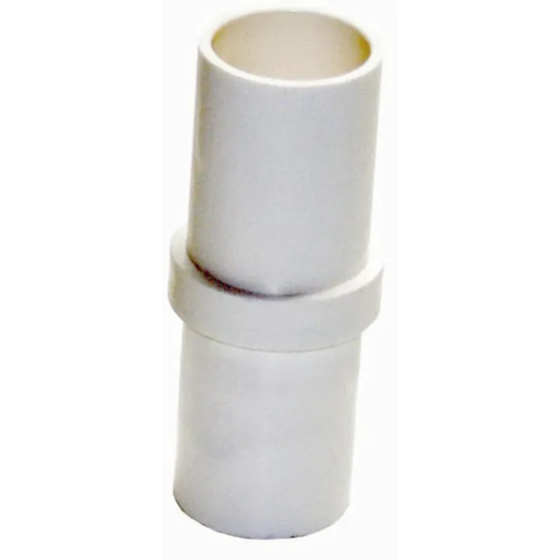 Schedule 40 PVC Pipe Fitting, Flush Inside Slip Coupling, 1-1/2 In.