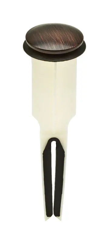 Oil Rubbed Bronze Plastic Pop-up Drain Stopper - Model Pf0254