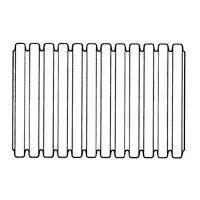 Hancor 3-inch X 100-foot Corrugated Perforated Pipe For Drainage