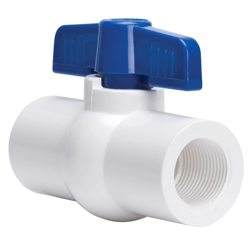 1-1/2 In. Pvc Fip Ball Valve Full Port For Non-potable Applications