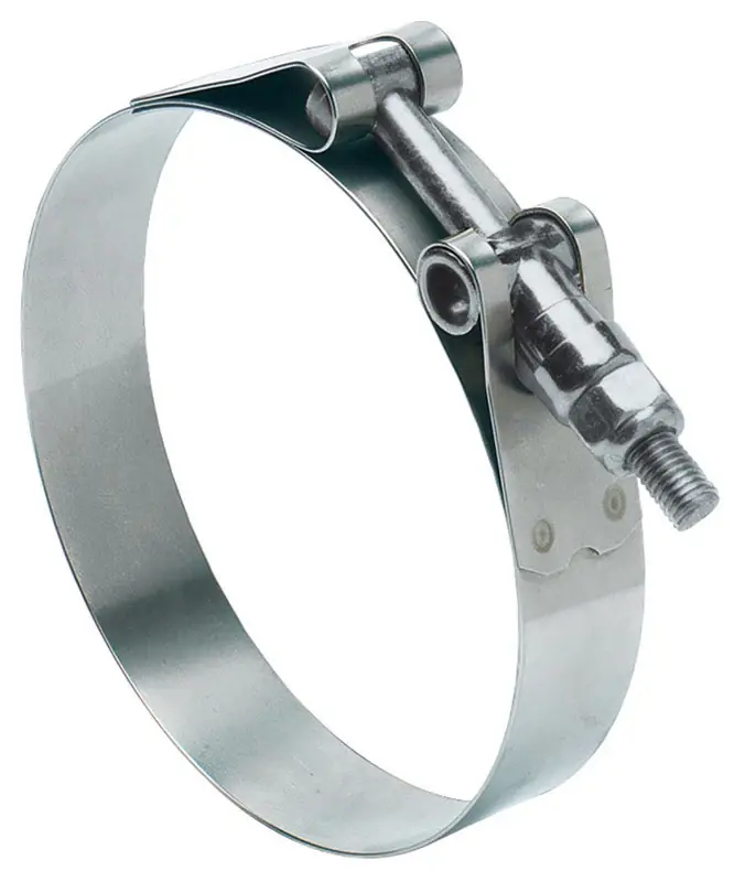 2-1/8 In. To 2-7/16 In. Stainless Steel T-bolt Hose Clamp With Tongue Bridge