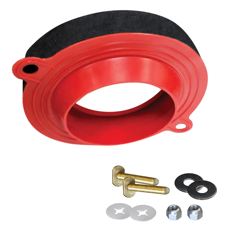 Wax-Free Toilet Seal Ring, Fits 3 & 4 In. Pipes