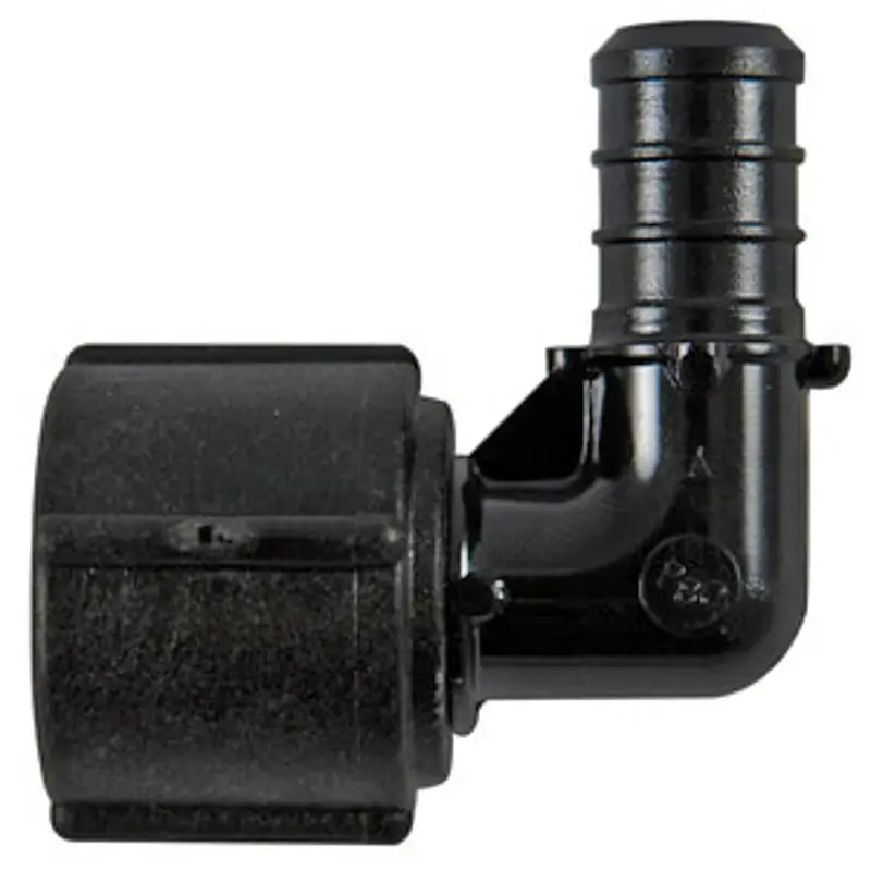 SharkBite 1/2 In. Barb X 1/2 In. D FIP Poly Alloy Swivel Elbow
