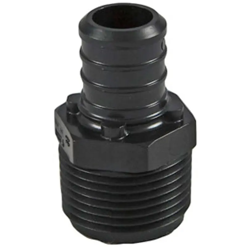 SharkBite 1/2 In. Barb X 1/2 In. D MNPT Poly Alloy Male Adapter