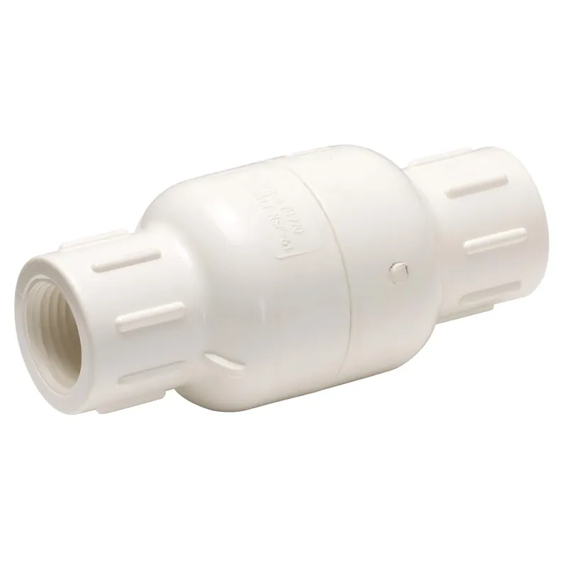 1-1/2 In. D Fip Pvc Spring Loaded Check Valve - Model Vckp40b7b