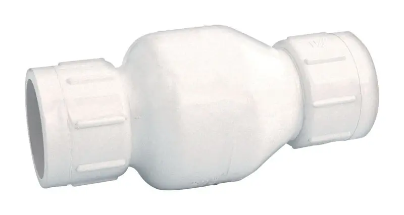1-1/4 In. Slip Pvc Spring Check Valve - Model 1011-12