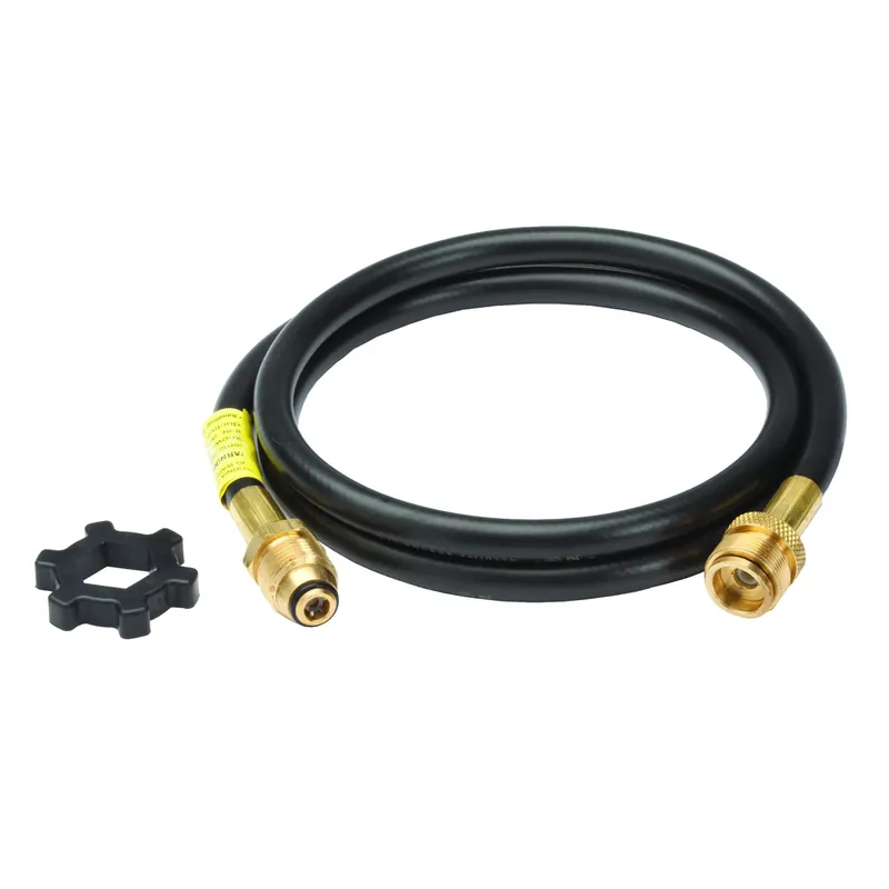 1 In. Dia X 10 Ft L Brass/plastic Hose Assembly For Propane Tanks