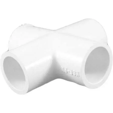 420-010 Schedule 40 Pvc Cross Fitting, 1 Inch
