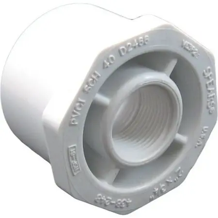 438-248 Schedule 40 Pvc Bushing, 2 X 3/4 Inch, Durable And Reliable