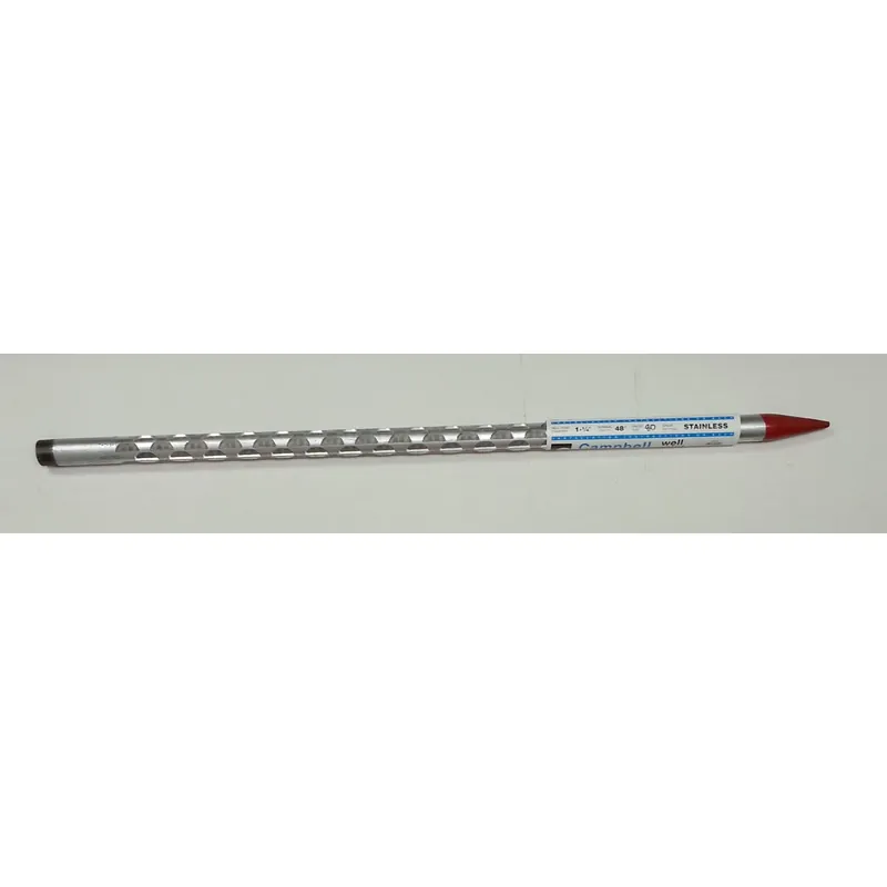 Stainless Steel 1-1/4 In. X 48 In. Well Point - S48-80
