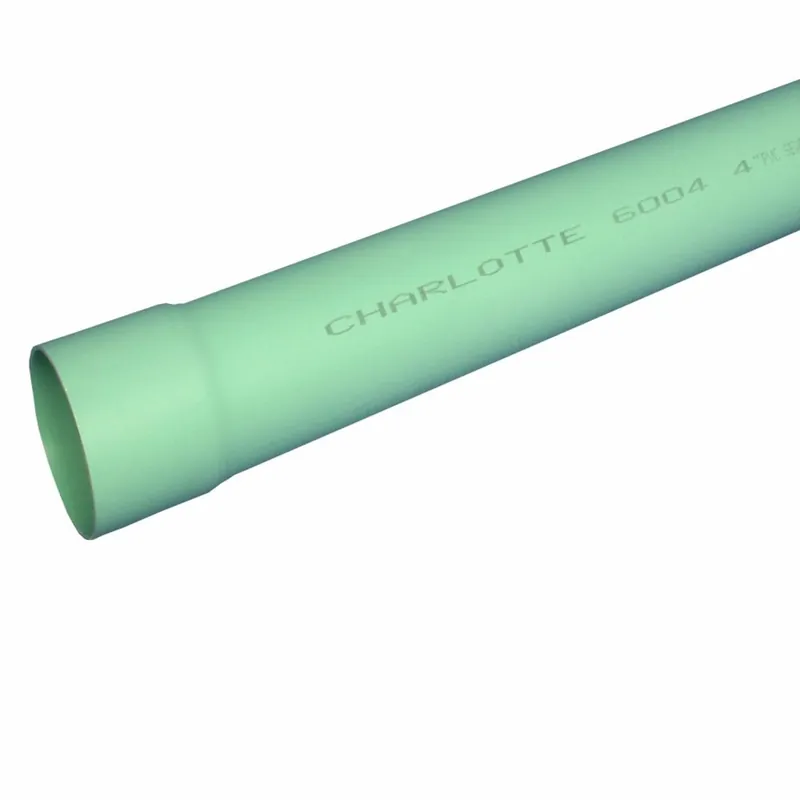 PVC Sewer & Drain Pipe, Solid Wall, 4 In. X 10 Ft.