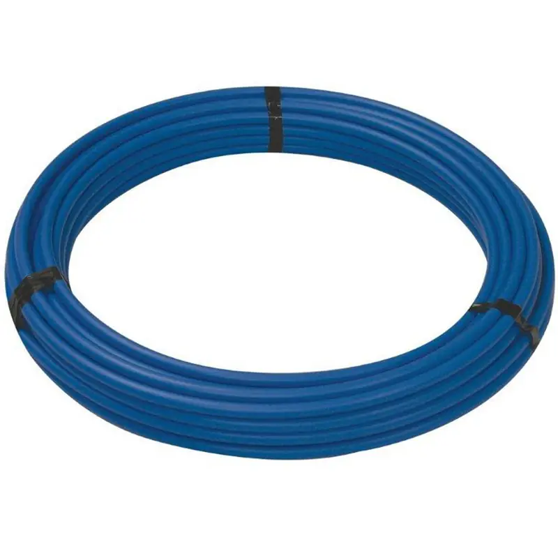 PEX Coil Pipe, Blue, 1 In. Copper Tube Size X 100 Ft.