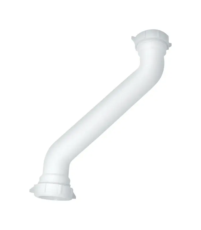 Plumb Pak 1-1/4 In. Slip In. X 1-1/4 In. D Slip Plastic Double Offset 1 Pk