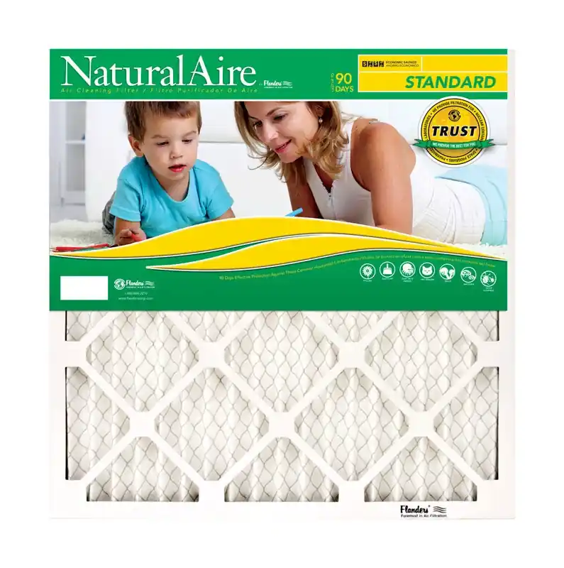 NaturalAire 16 In. W X 20 In. H X 1 In. Synthetic 8 MERV Pleated Air Filter 1 Pk