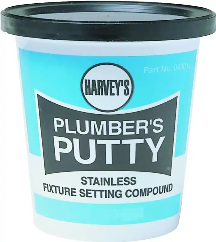 043010 Plumbers Putty, Off-white, 14 Oz Can For Plumbing Applications