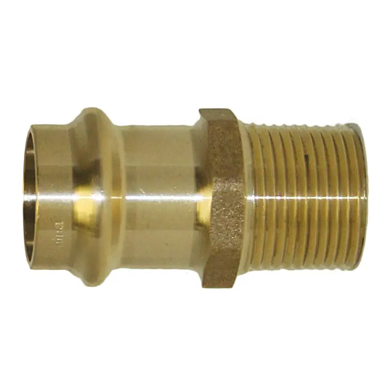 1 In. Cts X 1 In. Dia. Male Copper Coupling - Lead-free, Underground Rated